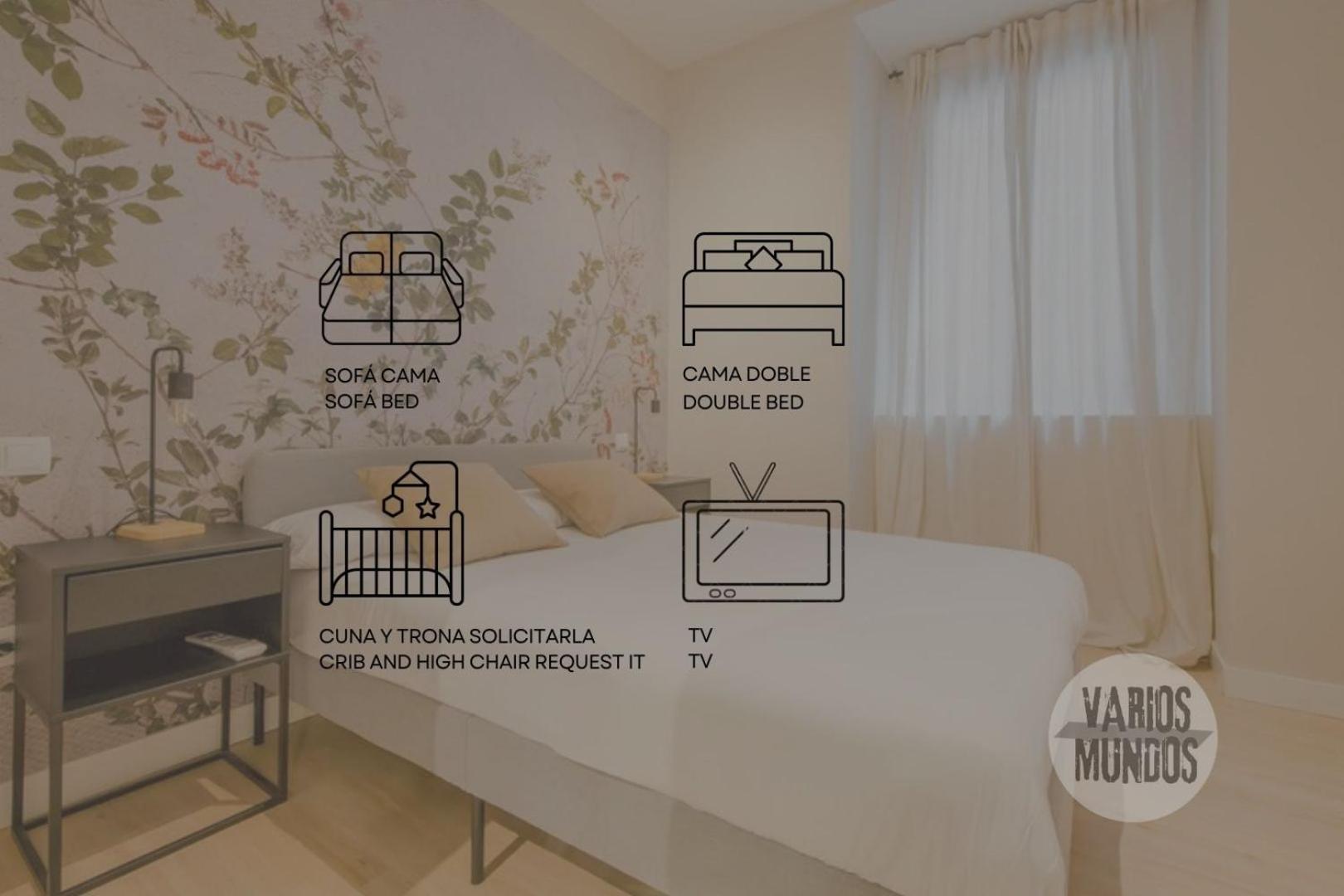 Bajo Duplex 7Pax A 5 Min De Gran Via-Malasana Мадрид Екстериор снимка